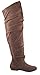Nature Breeze Women Vickie Hi Boots,Brown Suede*,8.5
