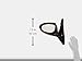 Sherman Replacement Part Compatible with Mazda Mazda3 Driver Side Mirror Outside Rear View (Partslink Number MA1320162)