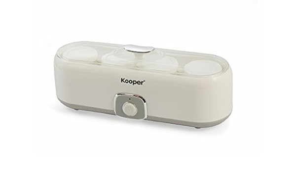 Kooper - 2415661 yo-light máquina para lo yogur, 20 watts, 0,72 L ...