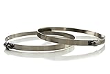 Milliard 6-Inch Duct Clamps with Quick and Easy Tightening and Releasing - 2 Pack