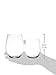Riedel O Wine Tumbler Cabernet/Merlot and Viognier/Chardonnay, Clear, Set of 4-7414/50