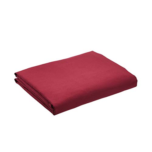 maroon bed skirt