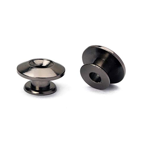 image for SUPVOX 2 PCS Guitar Strap Lock Mushroom Head Straplock Buttons Guitar 