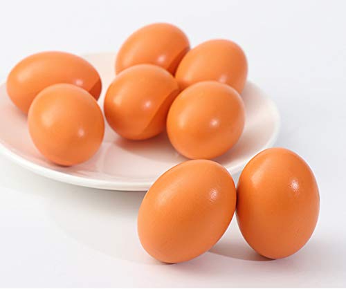 Holzeier Nesteier für Hühner, Künstliche Holzeier Helfen Beim Legen, Landwirtschaftliches Werkzeug für Geflügel 5 Pcs – Bild 7