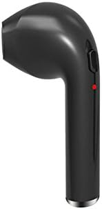 YILON Wireless 4.1 Bluetooth Headphone, Mini Wireless Earphone Single Left In-Ear Earbud Stereo Earpiece for apple iPhone X 8 8 plus 7 7 plus 6s 6s plus, iPad, Samsung smartphone (single left earphone black)