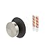 Command Picture Hanging Knob, Square, 1-Hook, 4-Medium Strips