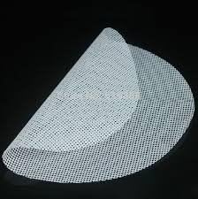 New Kitchen Silicone Steamer Mesh Round 2 pcs of ( 8.66 &amp; 13.77 inches) Non-stick Pad Round Shape Dumplings Mat Steamed Buns Baking Pastry Dim Sum Mesh