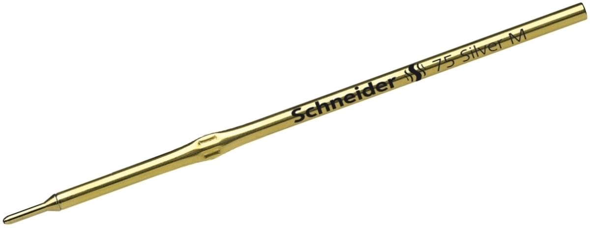 Schneider 7519 Ballpoint Cartridges 75 M Pack of 10 Silver