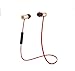 ITEKKO in-Ear Noise Isolating Headphones,Wired Earbuds with Stereo Bass Microphone in-Ear 3.5mm sweatproof Mic and Volume Control Deal for Android Cell Phones,Samsung,Google, Nexus 6P/5X (Red-1)