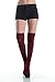 BASICO Women Ladies' Cotton Over Knee Socks,Thigh High Socks