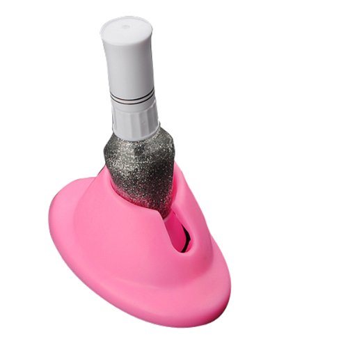 2 DIY Salon Nail Art Tips Polish Display Varnish Bottle Rubber Holder Stand Tool