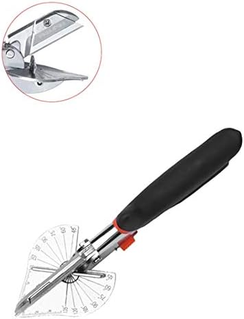 Adjustable Angle Shear Multi-Function Tube Pipe Plastic Handyman Easy Shears Multi-Angle Anvil Window 1PC Multi-Function Scissors Hot Sale (Black)