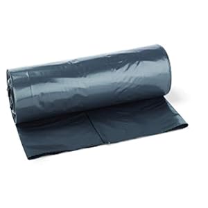 PENTRILO Rol van 10 vuilniszakken 150 L, Zwart, 0