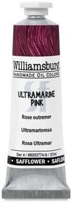 Williamsburg Handmade Safflower Oil Color 150ml Tube - Titanium Zinc White