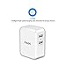 noot products Charger for LG V40/G7/G6/G5/LG V30/V20-24W 2.4 amp 2-Port Home Wall Charge Adapter with 6FT / feet USB Type C to A Fast Charging Cable Cord