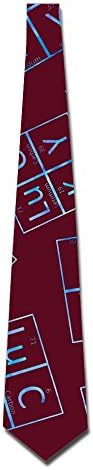 Chemistry Teacher Periodic Table Mens Fashion Necktie Elegant 100% Silk Tie