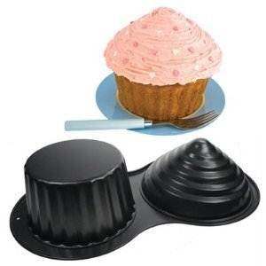 Giant Non Stick Cupcake Baking Pan Mould - Make One Big Cupcake!