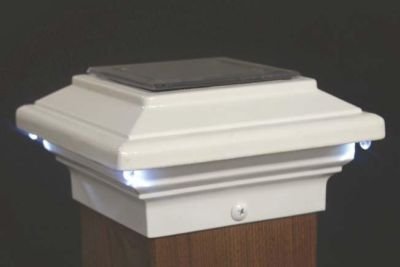 Solar deck post lights 4x4 Solar deck post lights 4x4