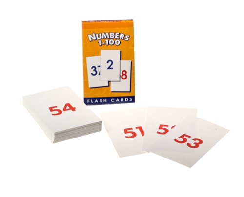 School Zone Numbers 1-100 Flash Cards