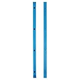 Blue Skateboard Rails Old School Plastic with