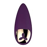 dingling372 10 Speed USB Rechargeable Silicone E-gg Viberate Adult Toys for Women (Purple)