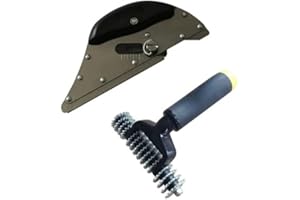 Zimpty Cushion Back Carpet Cutter and Carpet Seam Roller Combo Pack