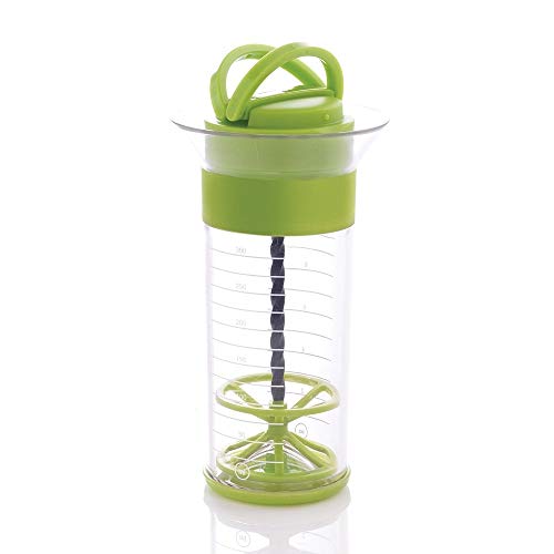 Indoor Cook - Sauces Universal Mixer Dressing Frother Whisk Salad Liquid Seasoning Cream Egg Whites Gadget - Hand Cooker Make Egg Fruit Cooked Liquid Pepper Steel Salad Stirrer Kitchen Spice - Thumbnail 6