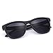 ELITERA Women Men Sunglasses Famous Lady Designer Gradient Colors Polarized Glasses UV400 E0717(Black&Gray)