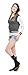 V-Toe Thicker Tabi Flip Flop Socks Athletic or Casual Big Toe Black Crew Socks