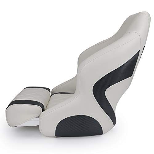 NORTHCAPTAIN M3 Premium Sport Flip Up Boat Seat Captain Bucket Seat