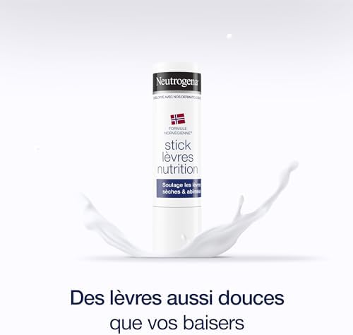 Stick Lèvres Nutrition, Lèvres sèches et abîmées, tube de 4,8 g