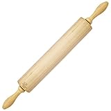 KitchenBasics Classic Wood Rolling Pin image large