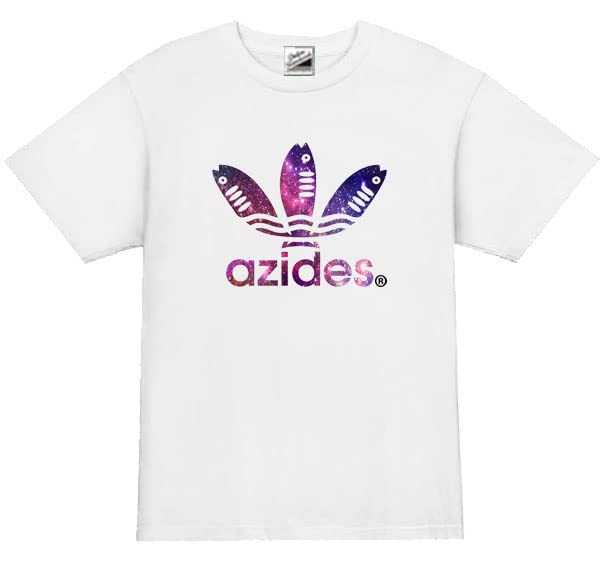 [azides] アジデス半袖Tシャツ 正規商標登録商品 半袖Tシャツ 面白い おもしろ パロディ プレゼント (L, コスモ白) の商品画像