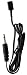 BAFX Products - Emitter Cable for BAFX Products IR Repeater Kits (Single Head - 3' Long)
