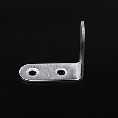 4 Corner+Stainless+Brackets+Fastener+Screws