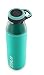 ZULU Studio Glass Water Bottle with Silicone Sleeve | 26 oz | Mint