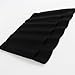 Gullor 30 Pcs (5 Sheets) Black Simple Pen Pouch, Velvet Pen Bags, Fabric Pen Case