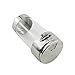 Salt Shaker, Newness Stainless Steel and Clear Acrylic Salt/Sugar/Spice/Pepper Shaker Seasoning Can with Rotating Cover, 3.7 Ounces (110 Milliliter)