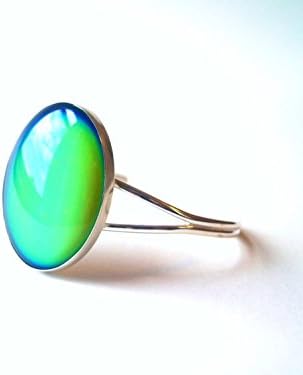 Mood Cuff Bracelet in Sterling Silver Adjustable