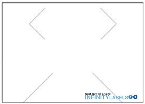 200,000 Monarch 1130 compatible White General Purpose Labels for Monarch 1130 Price Guns. Full Case + 8 ink rollers. WITH Security Cuts.