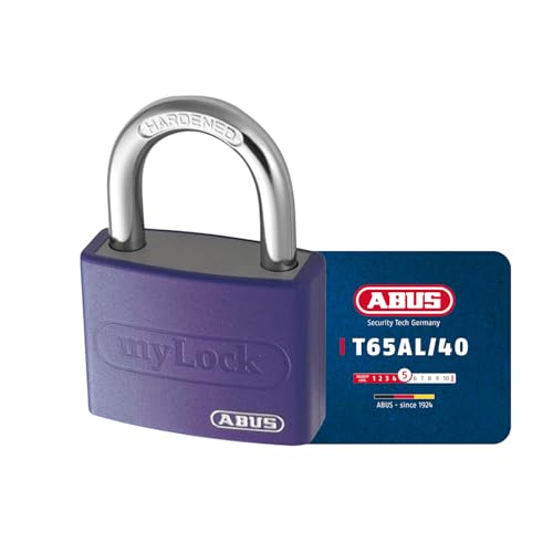 ABUS 65AL40VIO Open Shackle Padlock - Violet
