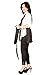 Ladybird Line Professional Cobbler Apron Three Pockets Ideal for Pet Groomers Hair Resistant and Water Resistant - Black
