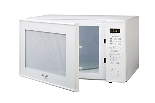 Sharp Countertop Microwave Oven ZR659YW 2.2 cu. ft. 1200W White with Sensor Cooking