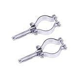 Marinebaby Boat Stainless Steel Rowlock Side Mount Line Oarlock Socket Marine Yacht