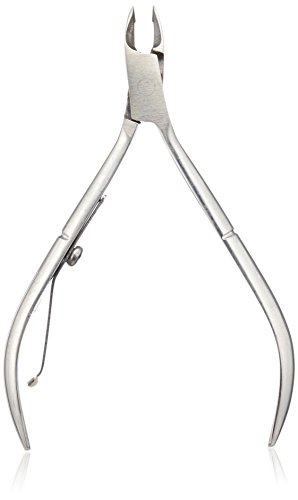JAPONESQUE Cuticle Nipper with Ultra-Sharp, High Performance, Stainless Steel Blades to Remove Hangnails and Cuticles, Anti-Slip Grip for Control and Comfort