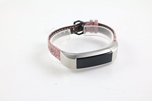 CMBro Soft Leather Material Strap Watch Band For Fitbit Ionic Wrist Watchband (Pink)