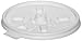 Dart 8FTL White Lift N' Lock Lid (Case of 1000)