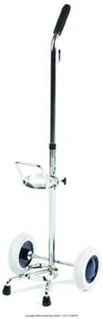 Oxygen Cylinder Cart with Telescoping Handle, 38" x 10" x 10" RP305014G Qty 1