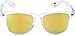 neff Daily Shades Rectangular Sunglasses, Tropical Jungle, 6 mm