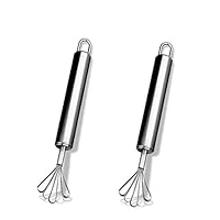 Set of 2 Stainless Steel Coconut Meat Removal Tool, Coconut Meat Grater Slicer